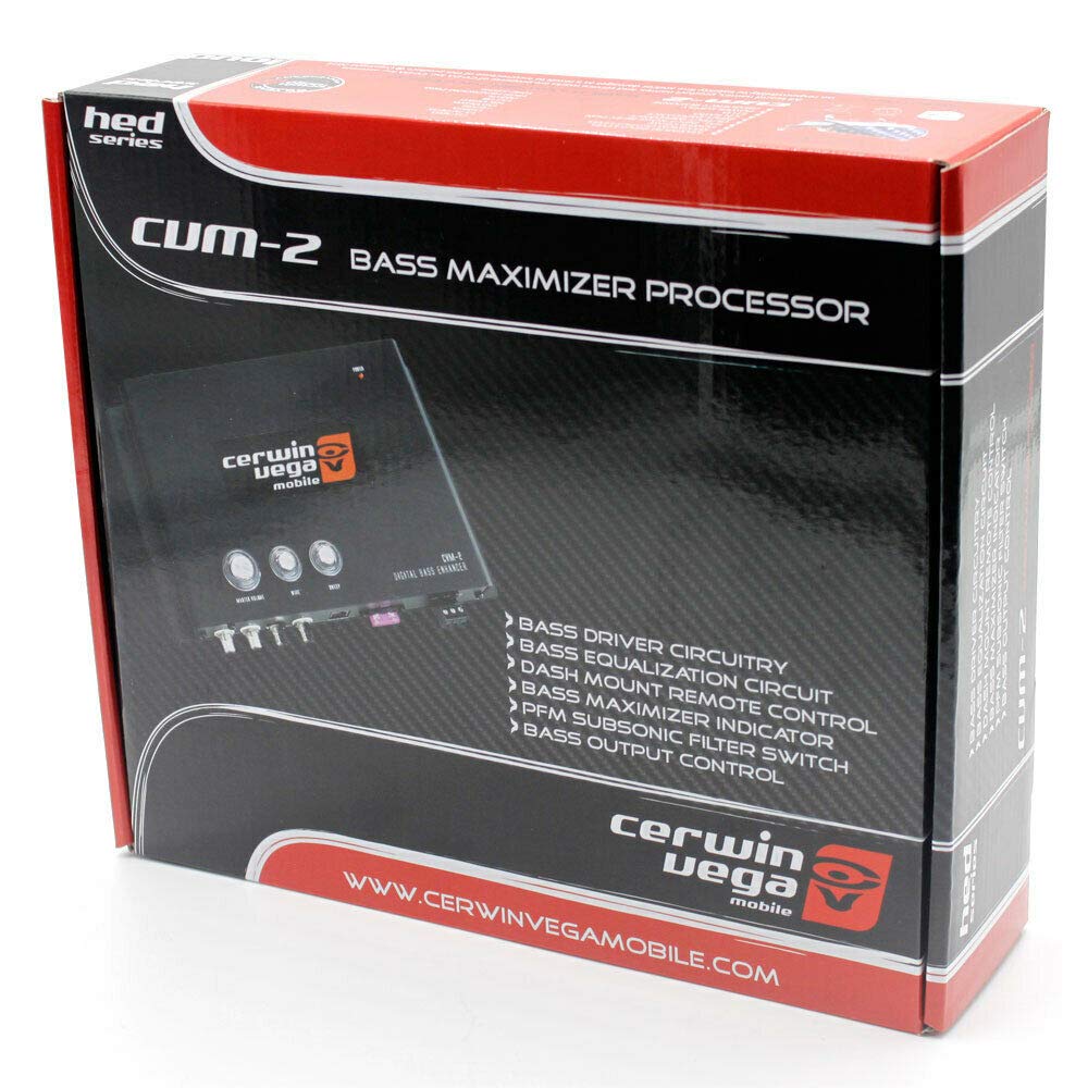 Amazon.com: CERWIN VEGA CVM2 Bass Maximizer Processor Amplifier
